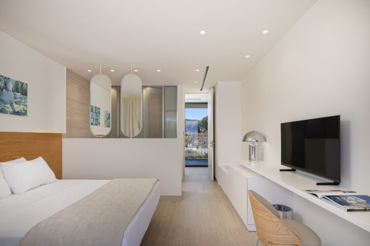 Villa Layla Luxus Ferienhaus Kreta Mit Pool Mieten Schlafzimmer