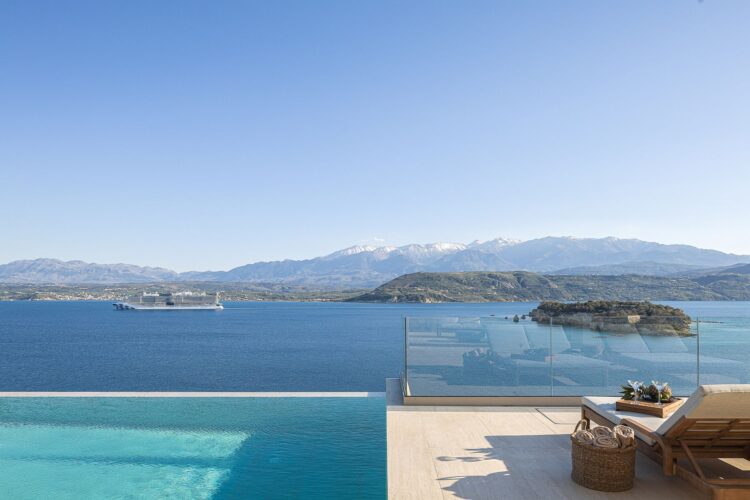 Villa Layla Luxus Ferienhaus Kreta Mit Pool Mieten Terrassen