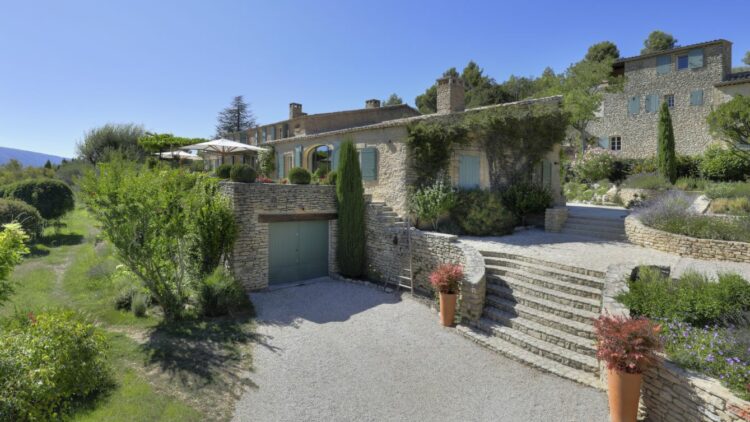 Villa Le Mourre Luxus Ferienhaus Provence Mit Pool Außenansicht