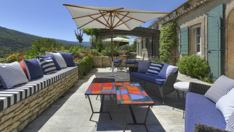 Villa Le Mourre Luxus Villa In Der Provence Mieten Loungebereich
