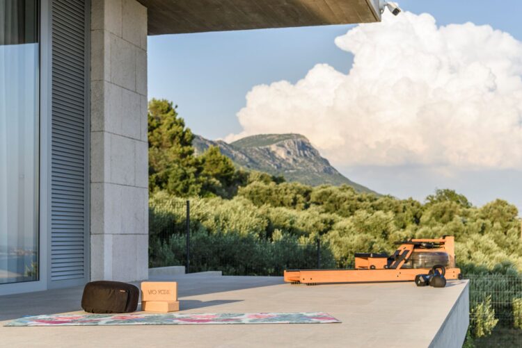 Villa Liliana Luxus Ferienhaus Dalmatien Kroatien Mieten Gym