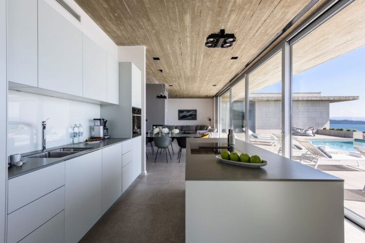 Villa Liliana Luxus Ferienhaus Dalmatien Kroatien Mieten Küche