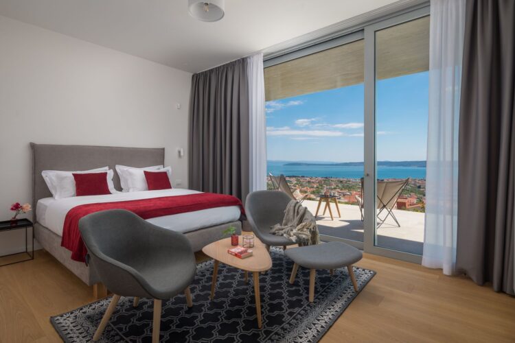 Villa Liliana Luxus Ferienhaus Dalmatien Kroatien Mieten Schlafen