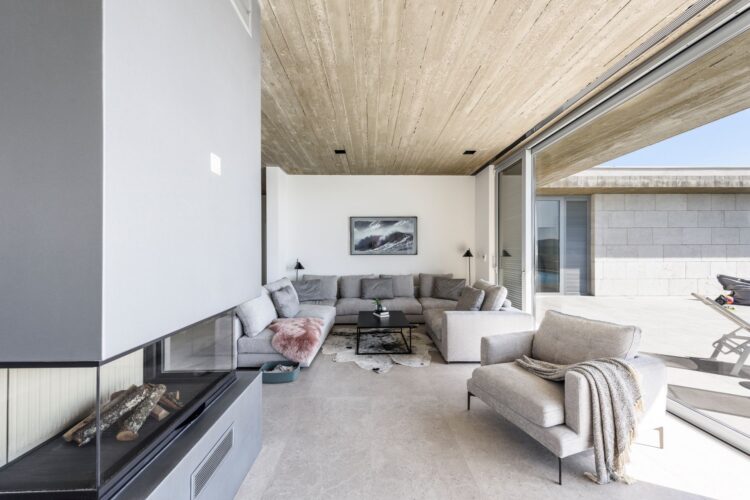 Villa Liliana Luxus Ferienhaus Dalmatien Kroatien Mieten Wohnzimmer