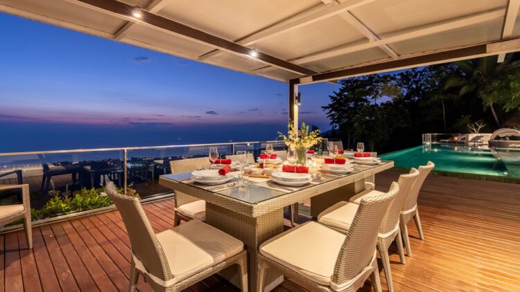 Villa Lime Zest Luxus Villa Koh Samui Mieten Alfresco Dining