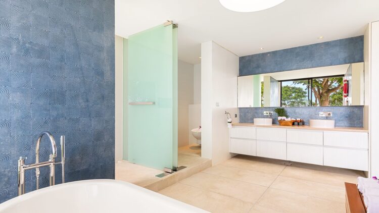 Villa Lime Zest Luxus Villa Koh Samui Mieten Bad