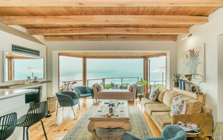 Villa Longbeach Luxus Ferienhaus Bei Kapstadt Mieten Wohnzimmer