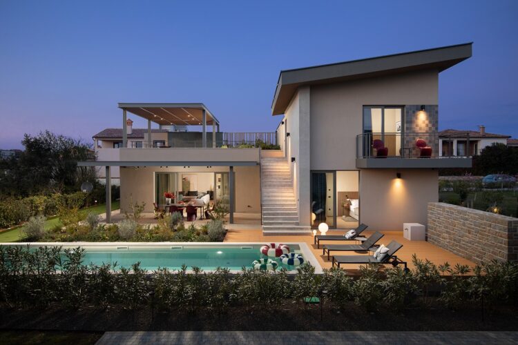 Villa Lumina Luxus Ferienhaus Istrien Kroatien Mieten