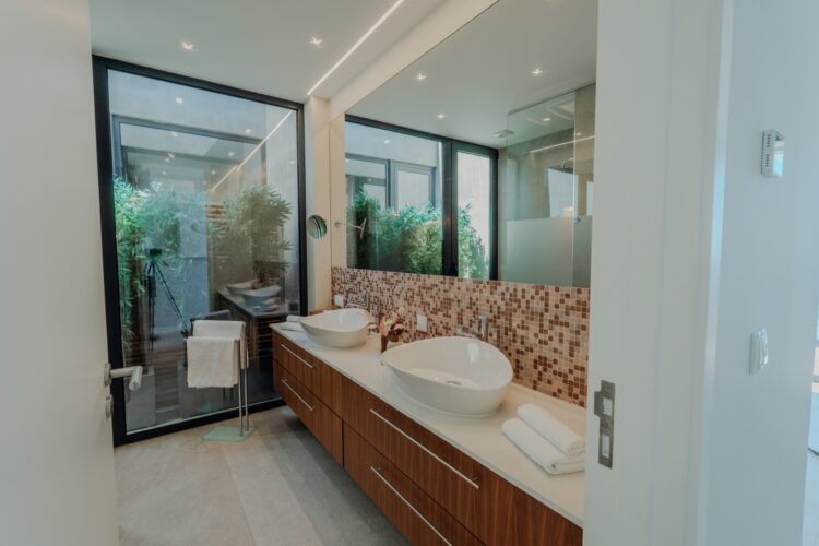 Villa Madeira Luxus Ferienhaus Madeira Portugal Mieten Badezimmer