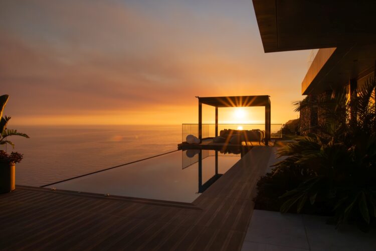 Villa Madeira Luxus Ferienhaus Madeira Portugal Mieten Sunset