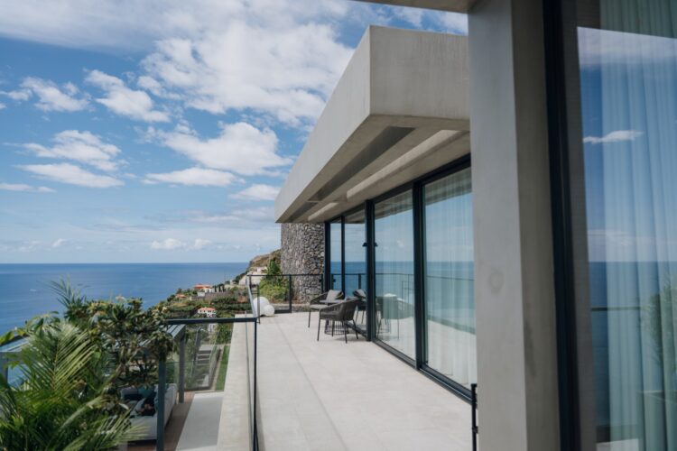 Villa Madeira Luxus Ferienhaus Madeira Portugal Mieten Terrasse