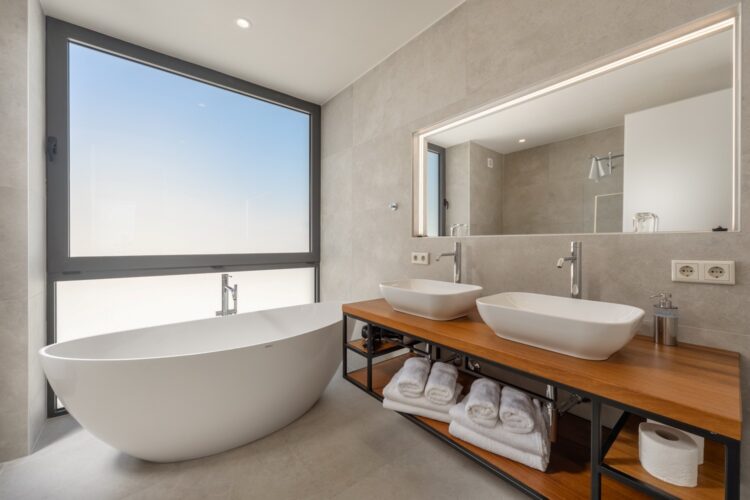 Villa Magnolia Luxus Ferienhaus Kroatien Mieten Badewanne