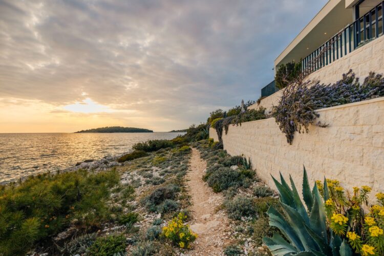 Villa Magnolia Luxus Ferienhaus Kroatien Mieten Lage