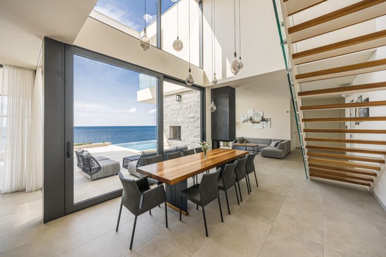Villa Magnolia Luxus Ferienhaus Kroatien Mieten Wohnbereich