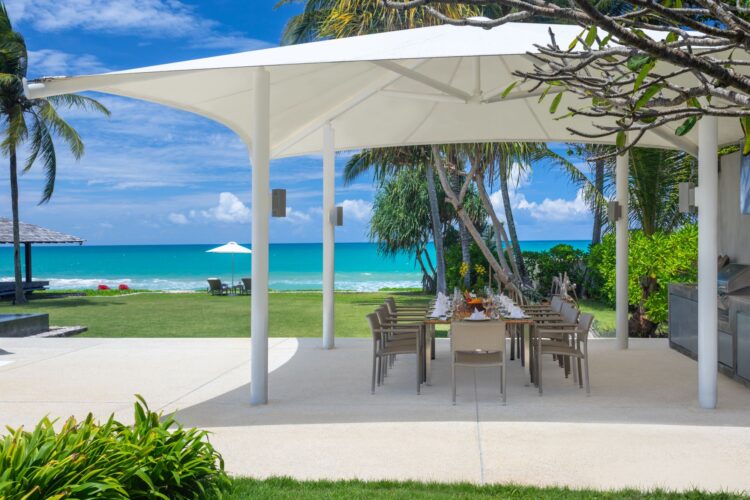Villa Malee Sai Luxus Ferienhaus Phuket Am Strand Mieten Bbq