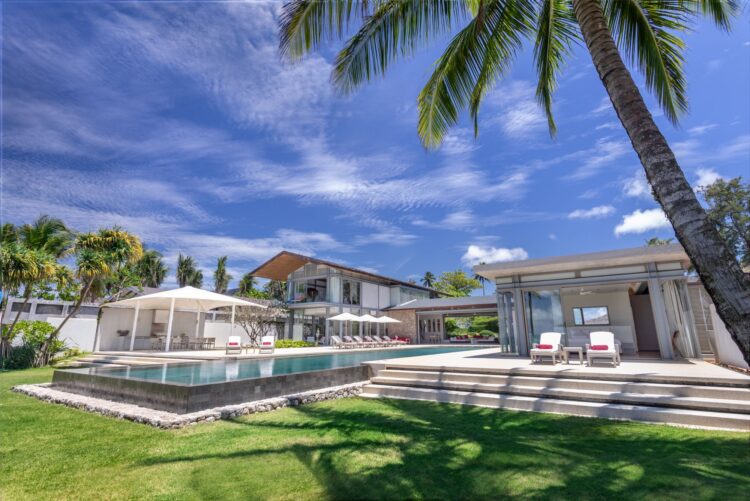 Villa Malee Sai Luxus Ferienhaus Phuket Am Strand Mieten Garten