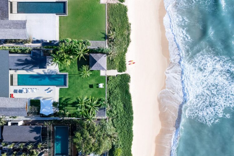 Villa Malee Sai Luxus Ferienhaus Phuket Am Strand Mieten Lage
