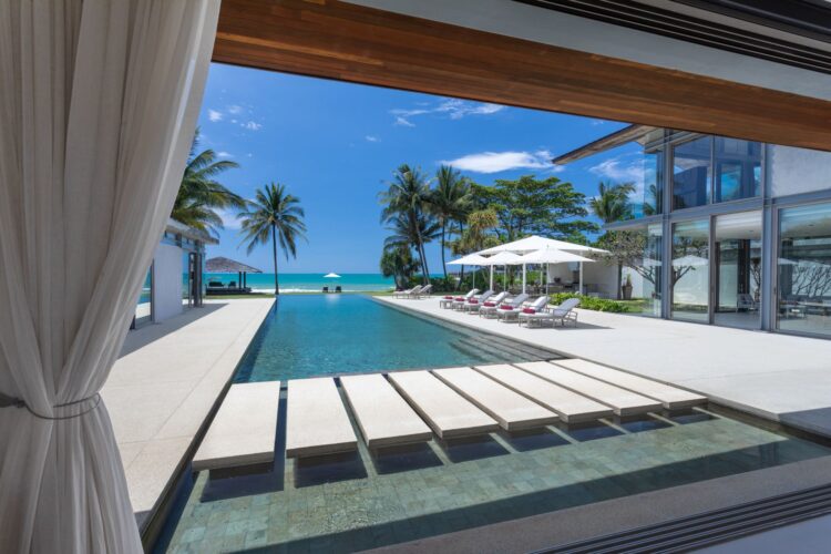 Villa Malee Sai Luxus Ferienhaus Phuket Am Strand Mieten Meer