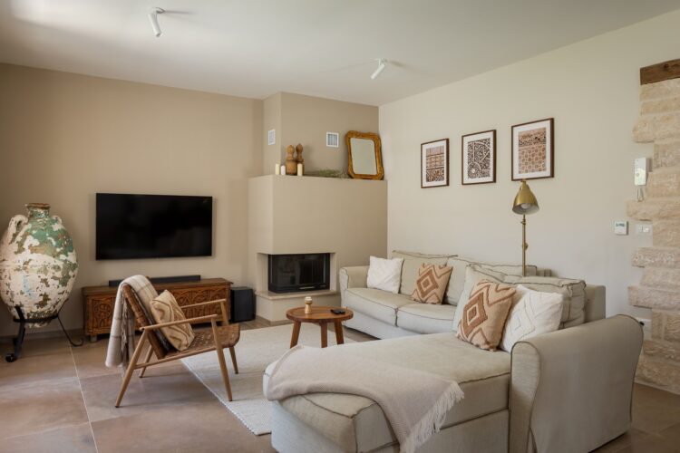 Villa Mali Vabriga Luxus Ferienhaus Istrien Kroatien Mieten Couch