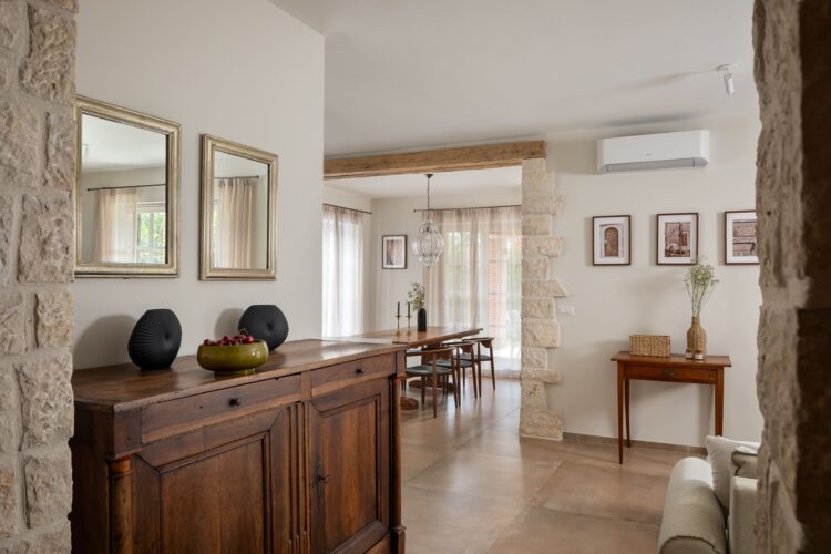 Villa Mali Vabriga Luxus Ferienhaus Istrien Kroatien Mieten Flur