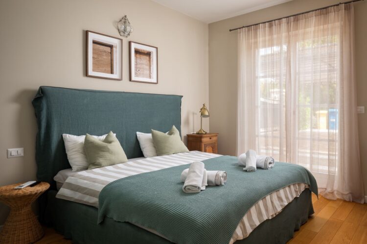 Villa Mali Vabriga Luxus Ferienvilla Istrien Kroatien Mieten Schlafzimmer