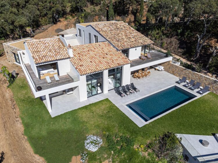 Villa Manon Luxus Ferienhaus Cote D Azur Mieten Außenansicht