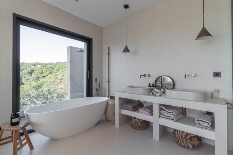 Villa Manon Luxus Ferienhaus Cote D Azur Mieten Bad