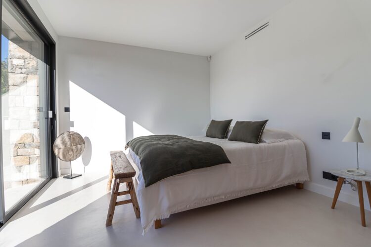 Villa Manon Luxus Ferienhaus Cote D Azur Mieten Doppelbett