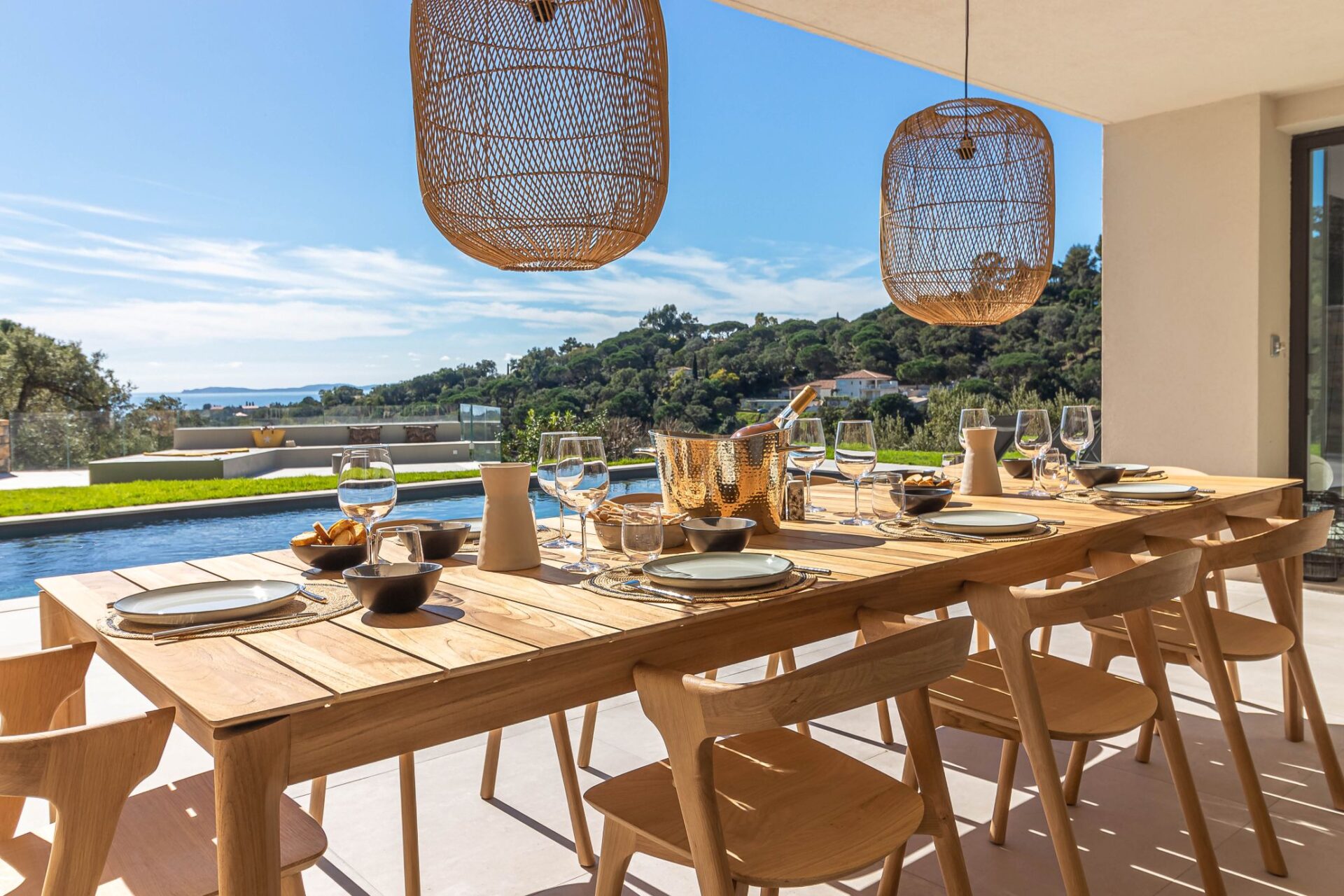 Villa Manon Luxus Ferienhaus Cote D Azur Mieten Essen