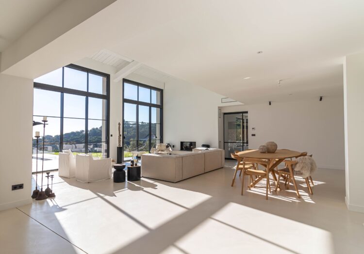 Villa Manon Luxus Ferienhaus Cote D Azur Mieten Wohnbereich