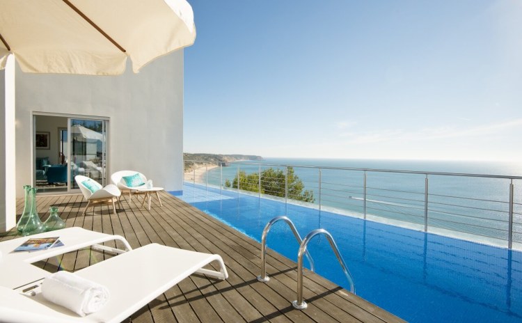 Villa Mar Azul Algarve Poolbereich