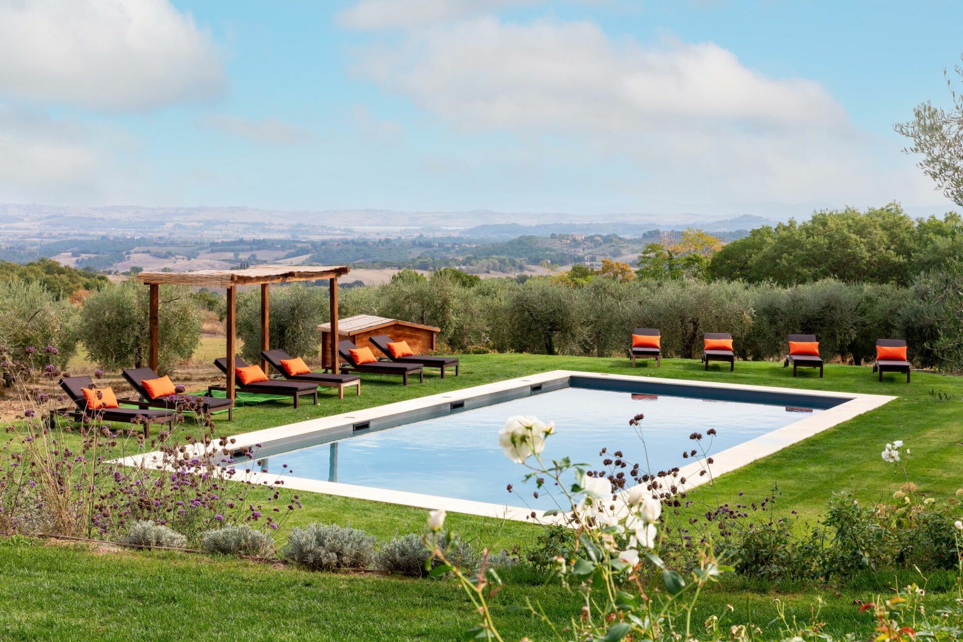 Villa Maria Luisa Luxus Villa In Der Toskana Mieten Schöner Pool Mit Ausblick