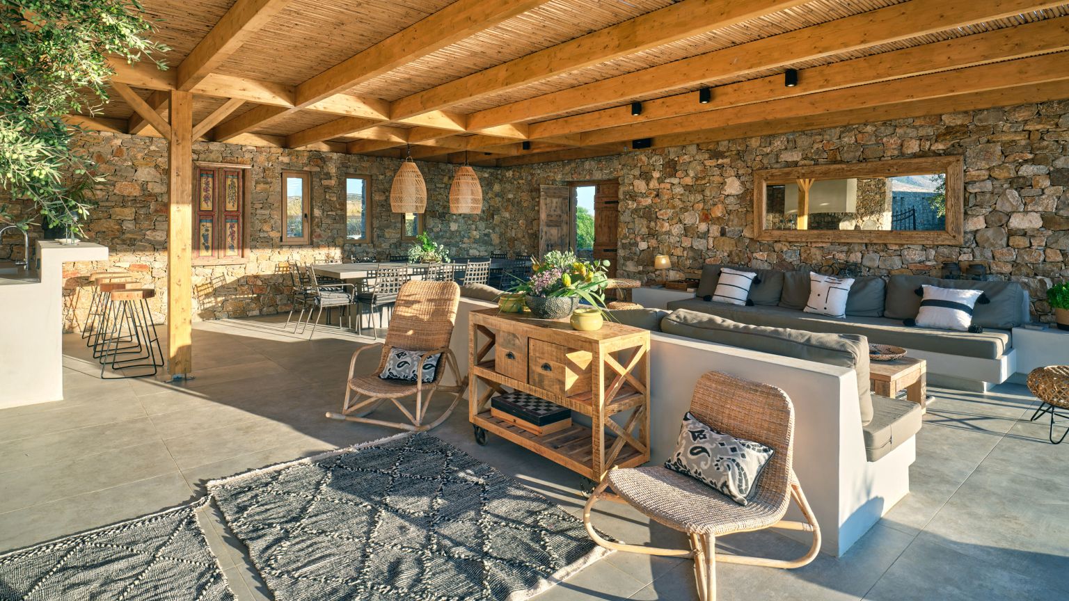 Villa Molos Beach Luxuriöses Ferienhaus Paros Mit Pool Terrasse