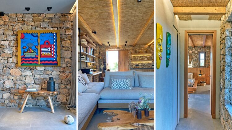 Villa Molos Beach Exklusives Ferienhaus Paros Mit Pool Einrichtung