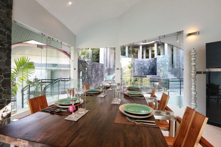Villa Moonshadow Luxuriöses Ferienhaus Koh Samui Mit Meerblick Mieten Essen