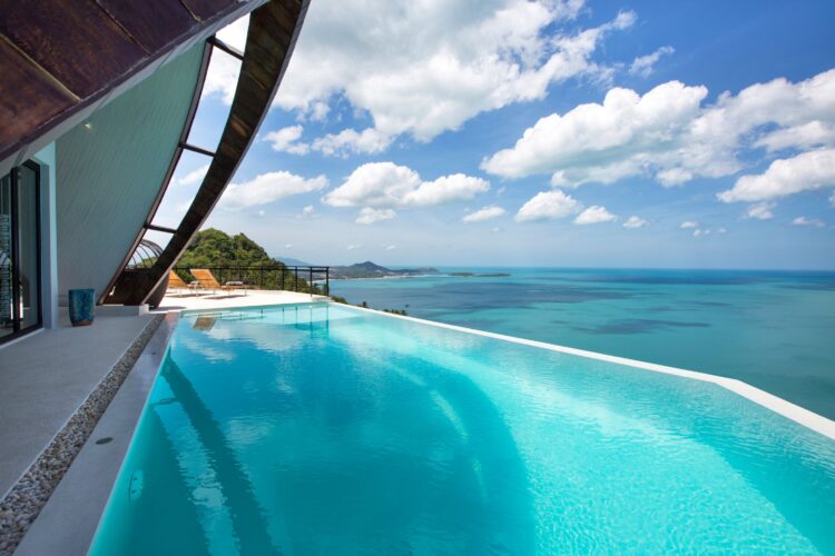 Villa Moonshadow Luxus Ferienhaus Koh Samui Mit Meerblick Mieten Infinitypool