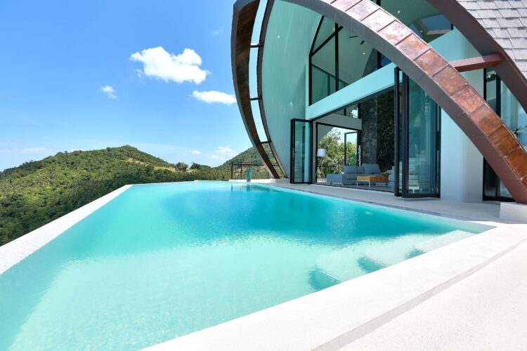 Villa Moonshadow Luxus Ferienhaus Koh Samui Mit Meerblick Mieten Pool