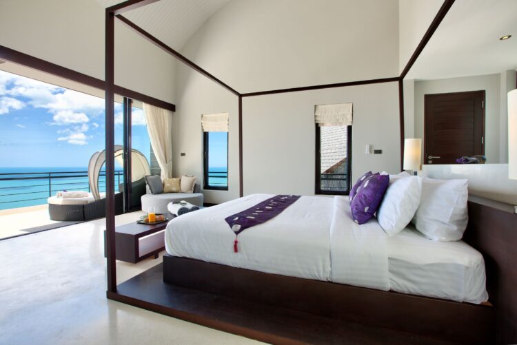 Villa Moonshadow Luxus Ferienhaus Koh Samui Mit Meerblick Mieten Schlafen