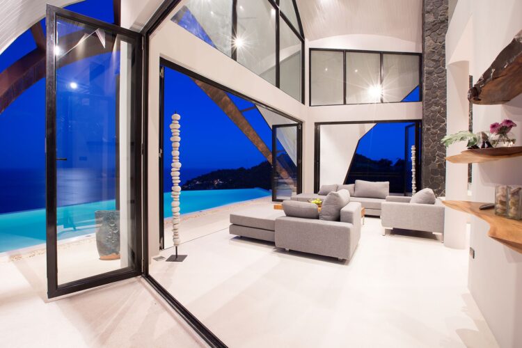 Villa Moonshadow Luxus Ferienhaus Koh Samui Mit Meerblick Mieten Wohnen
