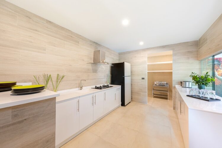 Villa Moonstar Luxuriöses Ferienhaus Koh Samui Mieten Personalküche
