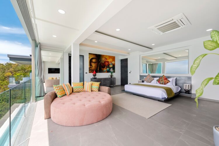 Villa Moonstar Luxuriöses Ferienhaus Koh Samui Mieten Schlafen