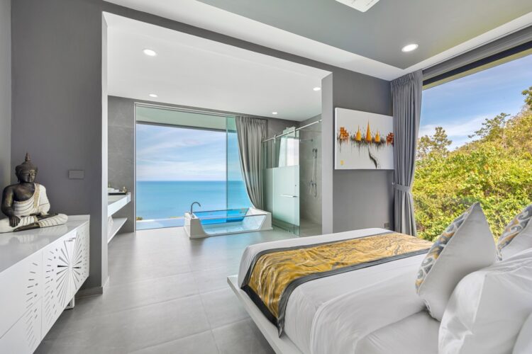 Villa Moonstar Luxus Ferienhaus Koh Samui Mieten Schlaf