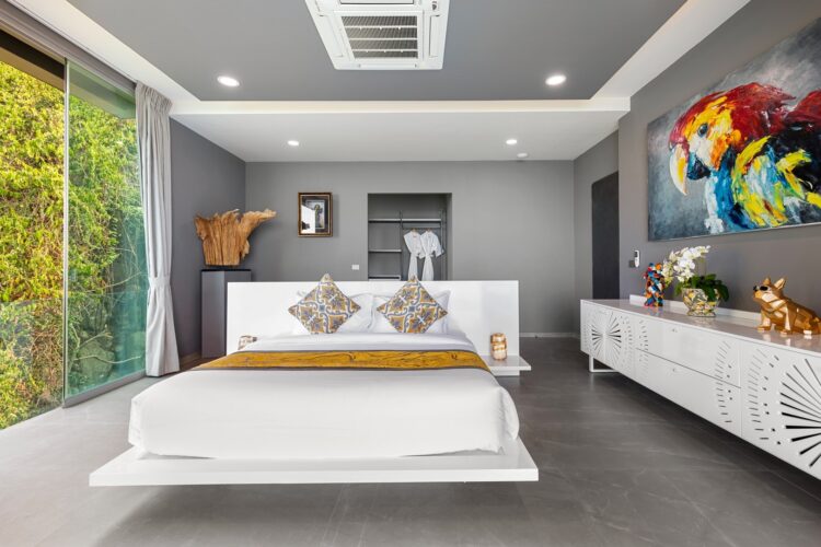 Villa Moonstar Luxus Ferienhaus Koh Samui Mieten Schlafzimmer
