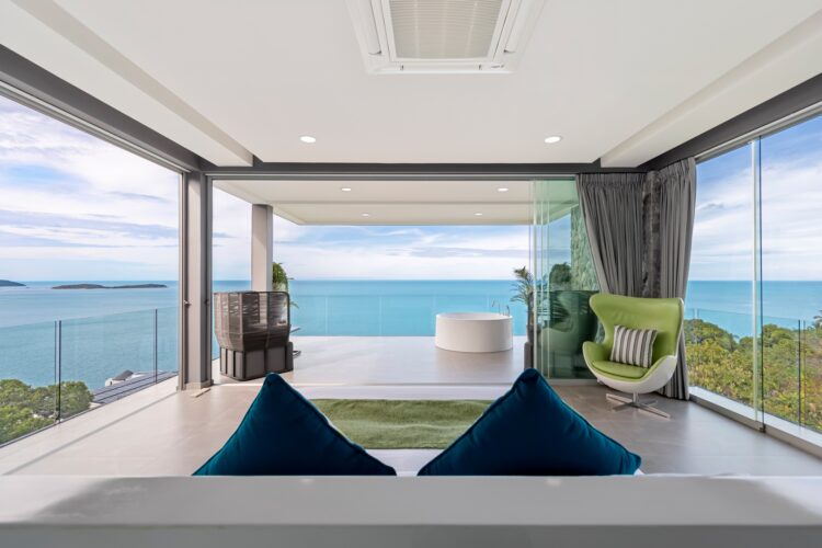 Villa Moonstar Luxus Ferienvilla Koh Samui Mieten Meerblick