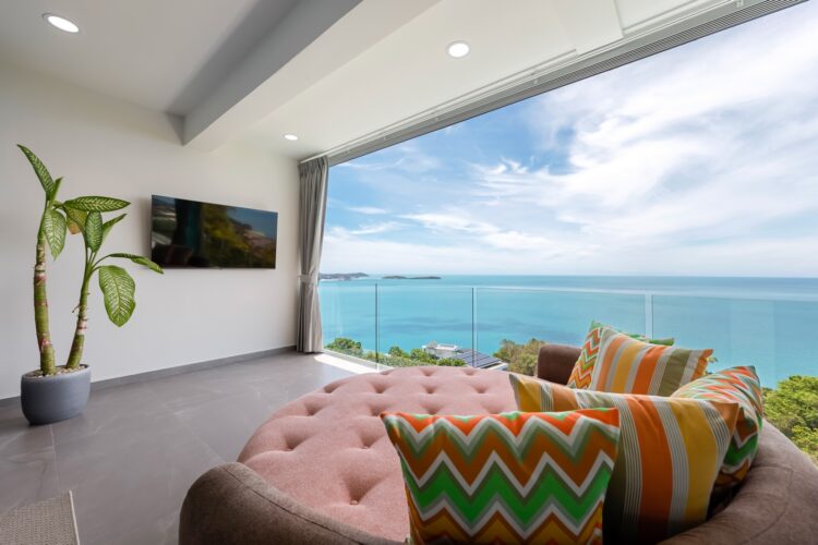 Villa Moonstar Luxus Ferienvilla Koh Samui Mieten Sofa