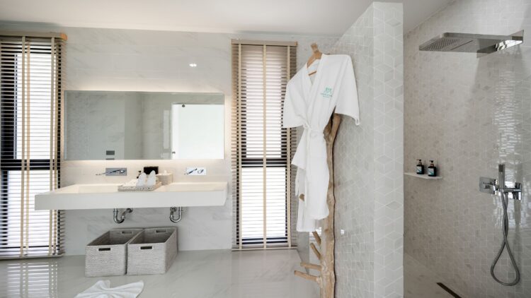 Villa Murano Luxus Ferienhaus Koh Samui Mit Meerblick Mieten Bad