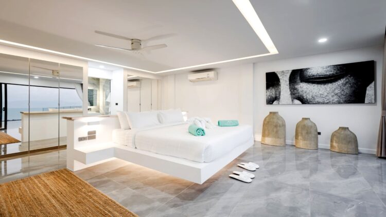 Villa Murano Luxus Ferienvilla Koh Samui Mit Meerblick Mieten Doppelzimmer