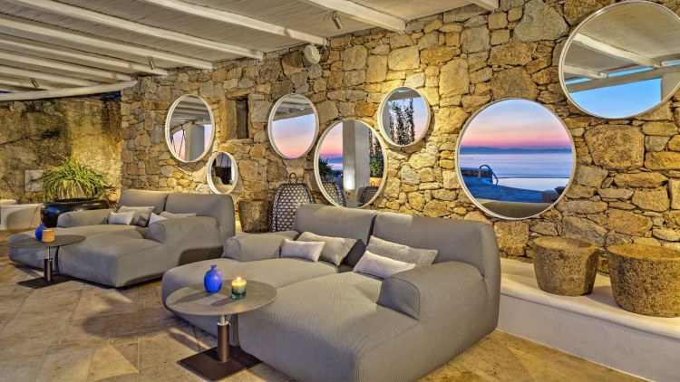 Ferinhaus auf Mykonos mieten mit Meerblick