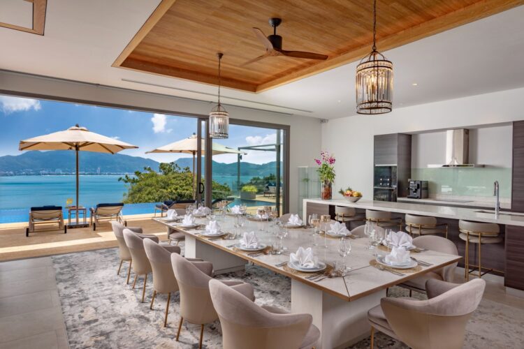 Villa Narissa Luxus Ferienhaus Phuket Mit Pool Mieten Essen