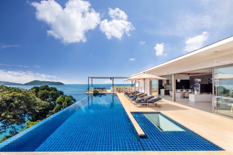 Villa Narissa Luxus Ferienhaus Phuket Mit Pool Mieten Poolbereich